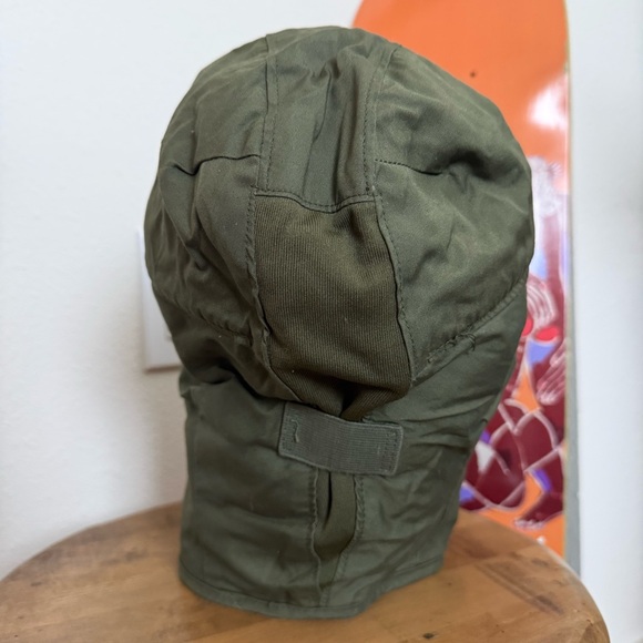 ๐ SOLD ๐ Vintage 70s US Military Cap Cold Weather Helmet Liner Vietnam Era ~ 7 - Picture 8 of 9